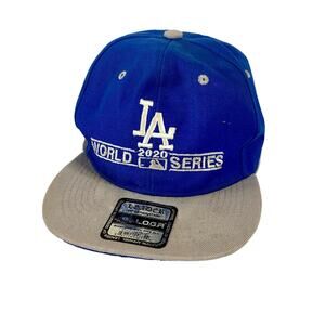 L.O.G.A. Los Angeles Dodgers 2020 World Series Cap